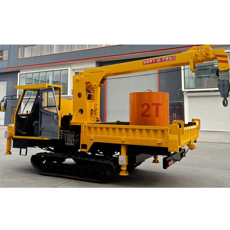 Type compact hydraulique machine de chenille de chargeur de voie de soudure